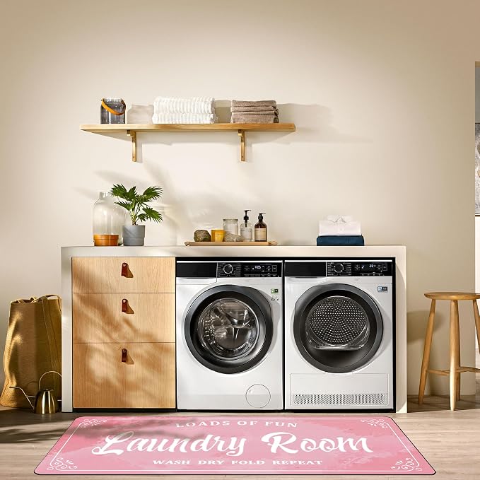 Laundry Room Rug Non Slip Floor mats Farmhouse Large Laundry Rugs - Image 6