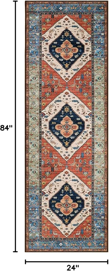 Lahome Boho Kitchen 2x7 Runner Rug - Image 2