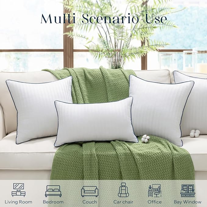 Phantoscope 18x18 Pillow Inserts, Decorative Throw Pillow Inserts - Image 5