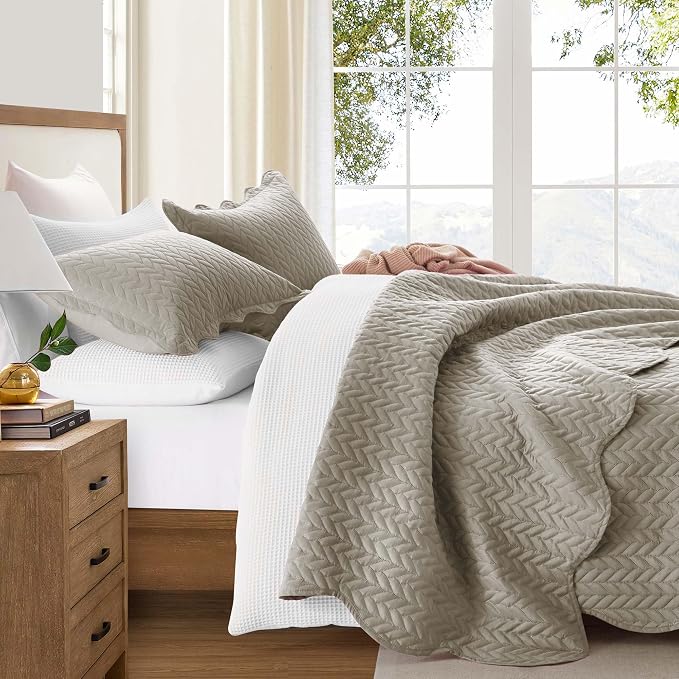 IR Imperial Rooms King Quilt Bedding Set Size + 2 Pillow Shams - Image 7
