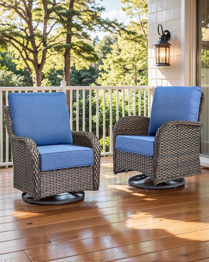 Luxury 22x24/22x25 6-Inch Outdoor Seat Cushions - Image 2