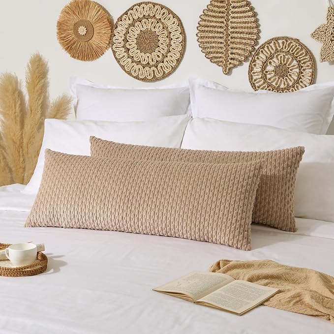 Kevin Textile 14x36 Inch Long Lumbar 1 Pack Boho Decorative Throw Pillow Cover - Image 2
