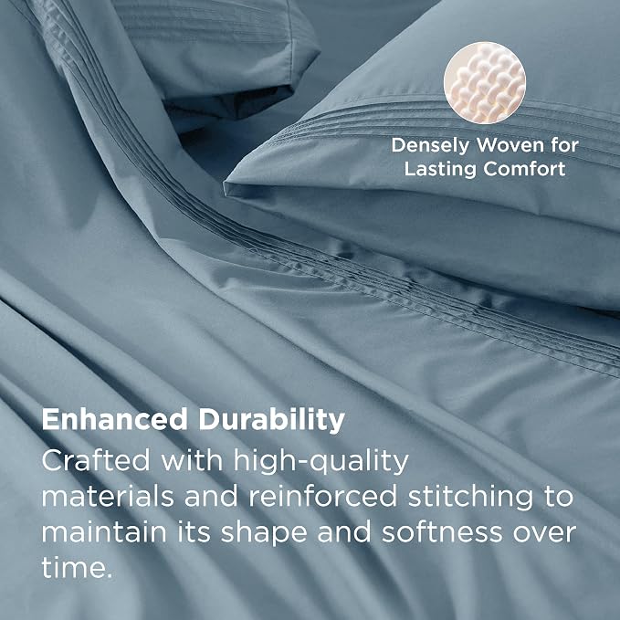 Bedsure Deep Pocket Twin Sheets Set - Image 6