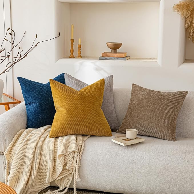 a moment Pack of 2 Decorative Chenille Throw Pillow Covers - Image 6