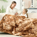 Cozy Bliss Faux Fur Throw Blanket by CozyBliss