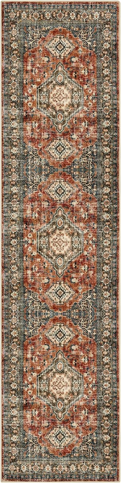 Lahome Oriental Hallway Runner Rug, 2.5x10 Washable Runner Ultra-Thin Hallway - Image 8