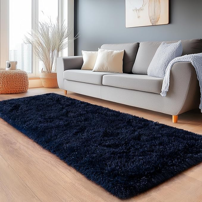 Fluffy Area Rugs for Living Room, Soft Shaggy Carpets for Living Room, Upgrade - Image 2