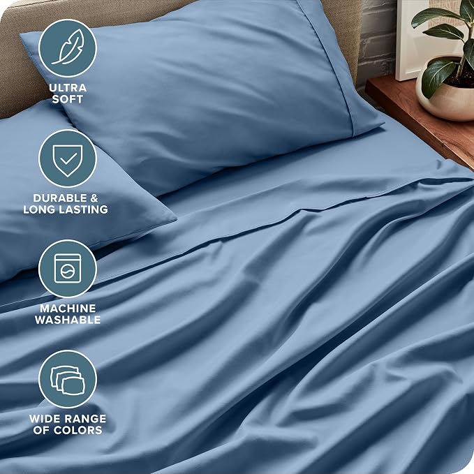 Bare Home Split King Sheet Set - Image 5