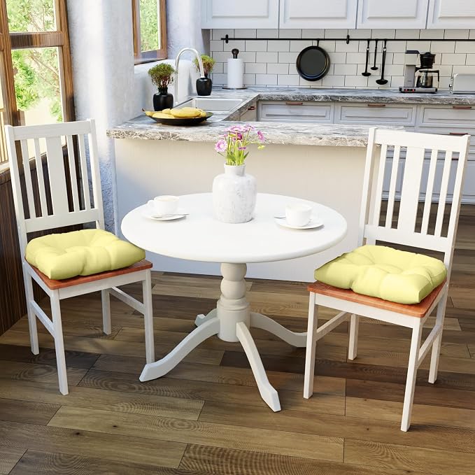 Klear Vu Gripper Overstuffed Universal Non-Slip Dining Chair Cushions - Image 8