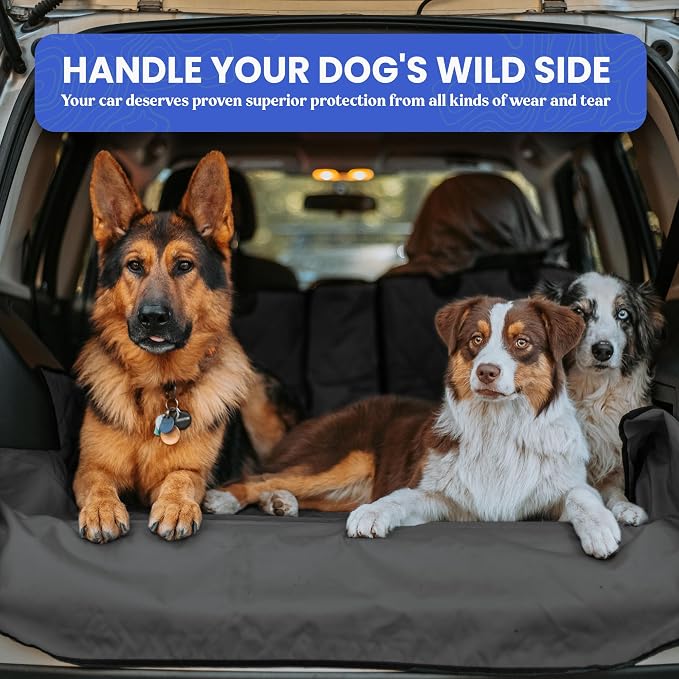 4Knines Split Cargo Liner for SUV – For Dogs & Pets, Heavy-Duty, Waterproof - Image 8