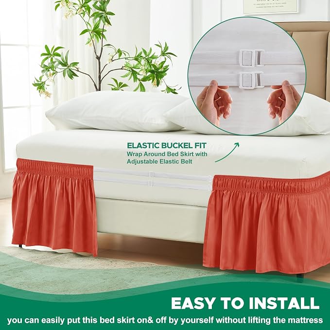 Biscaynebay Wrap Around Bed Skirts - Image 5