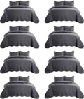 IR Imperial Rooms 8 Pack Quilt King Size Bedding by IRImperialRooms