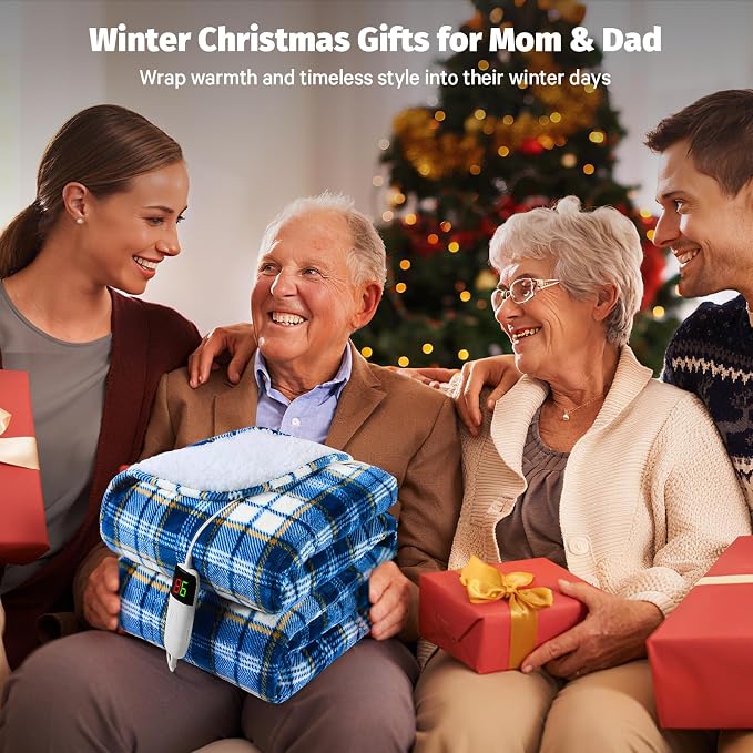 Heated Weighted Blanket for Adults 20Lbs Queen Size - Image 7
