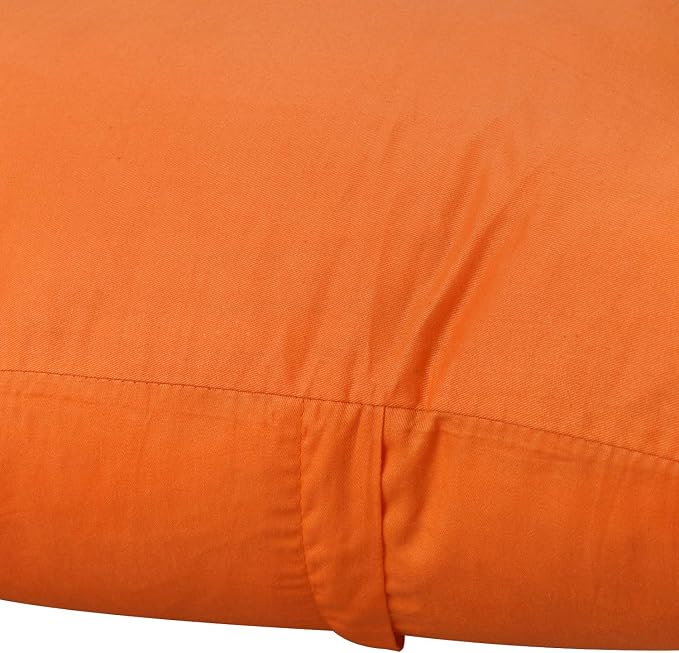 Thmyo 4-Pack 100% Cotton Comfortable Solid Decorative Throw Pillow Cases Square - Image 9