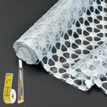Drawer and Shelf Liner for Kitchen Cabinet: 12 in X 20 Ft Non Slip Waterproof by Kimhan