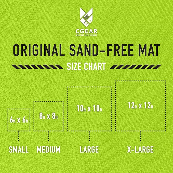 CGEAR Original Sand-Free Outdoor Rug Camping Mat - Image 3