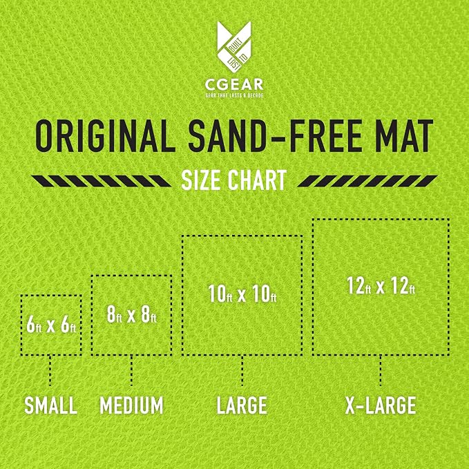 CGEAR Original Sand-Free Outdoor Rug Camping Mat - Image 3