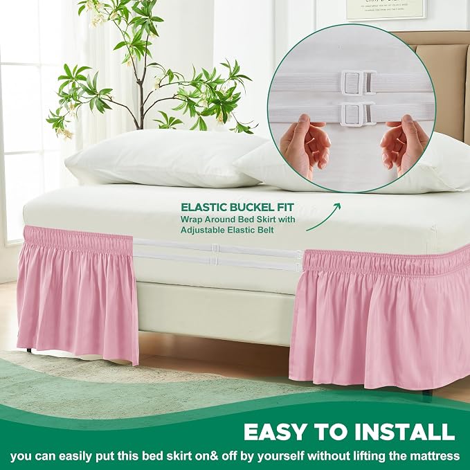 Biscaynebay Wrap Around Bed Skirts - Image 5