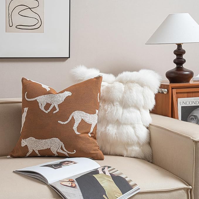 20x20'' Inches Throw Pillow Cushion Cover - Image 4