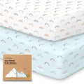 KeaBabies 2-Pack Baby Crib Sheets by KeaBabies