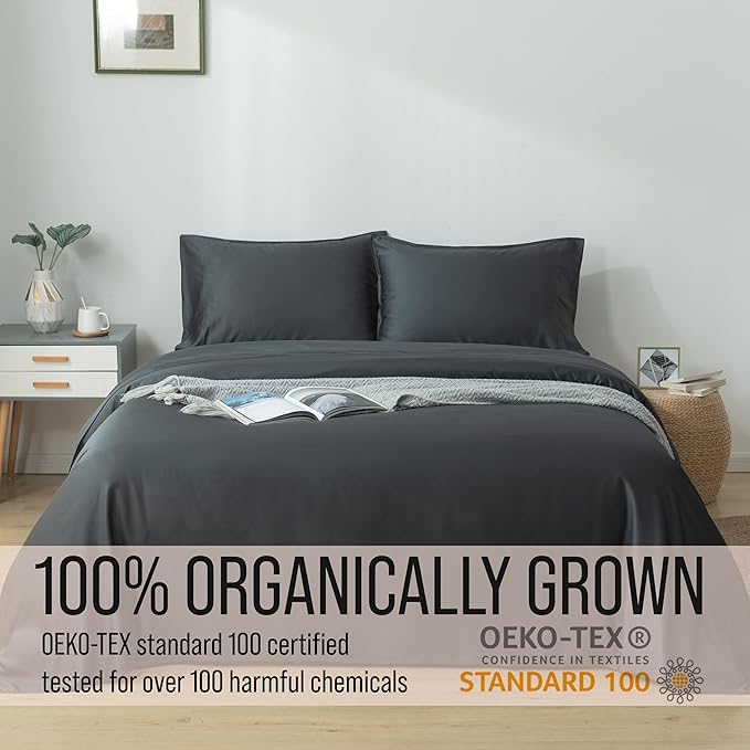 Bella Coterie Luxury Bamboo Viscose King Size Sheet Set | 100% Organically - Image 4