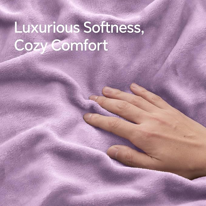BEDELITE Flannel Pillow Cases Queen Size Set of 2, Super Soft Fleece Pillowcases - Image 4