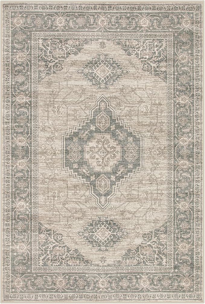 Lahome Oriental Washable Area Rug, 3x5 Soft Rugs - Image 7