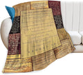 Christian Bible Blanket 10 Commandments Throw Blanket Christian Gifts and Decor by citari