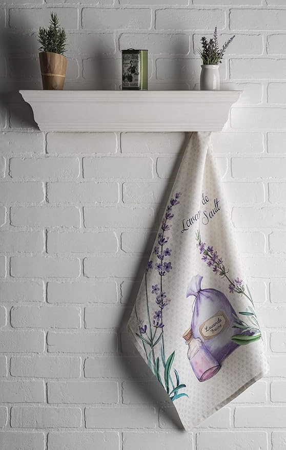 Maison d' Hermine Kitchen Towels Set of 3 100% Cotton 20" x 27.5" Reusable - Image 8