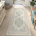 jinchan Vintage Floral Runner Rug 2x5 by JINCHAN
