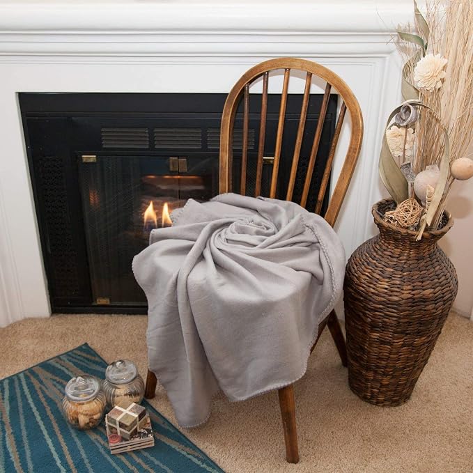 50x60 Throw Blankets, Ultra Soft Hypoallergenic Fleece Fall Throw Blanket - Image 9