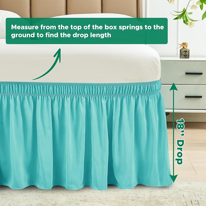 Biscaynebay Wrap Around Bed Skirts - Image 3