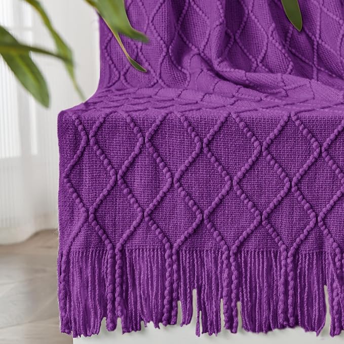inhand Valentine's Day Gifts Throw Blanket Purple by inhand
