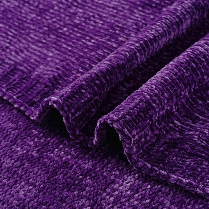 BATTILO HOME Chenille Knitted Throw Blanket - Image 5