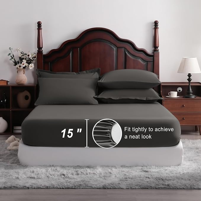 NTBAY Queen Comforter Set with Sheets, 7 Pieces Soft and Breathable Queen - Image 3