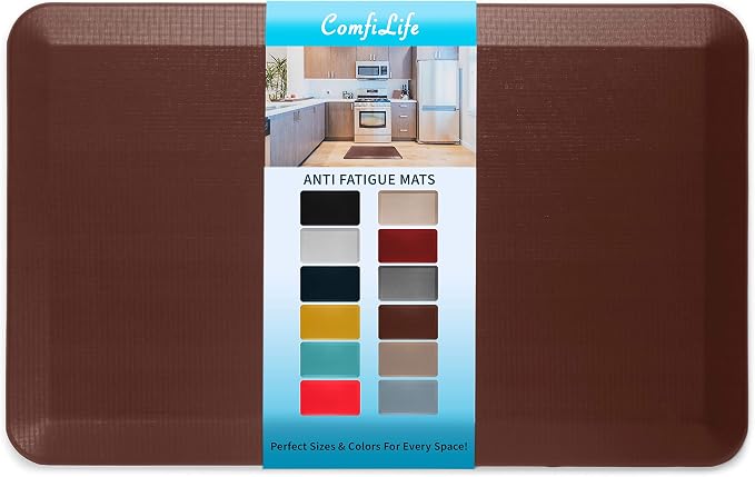 ComfiLife Anti Fatigue Floor Mat – 3/4 Inch Thick Kitchen Mats by ComfiLife