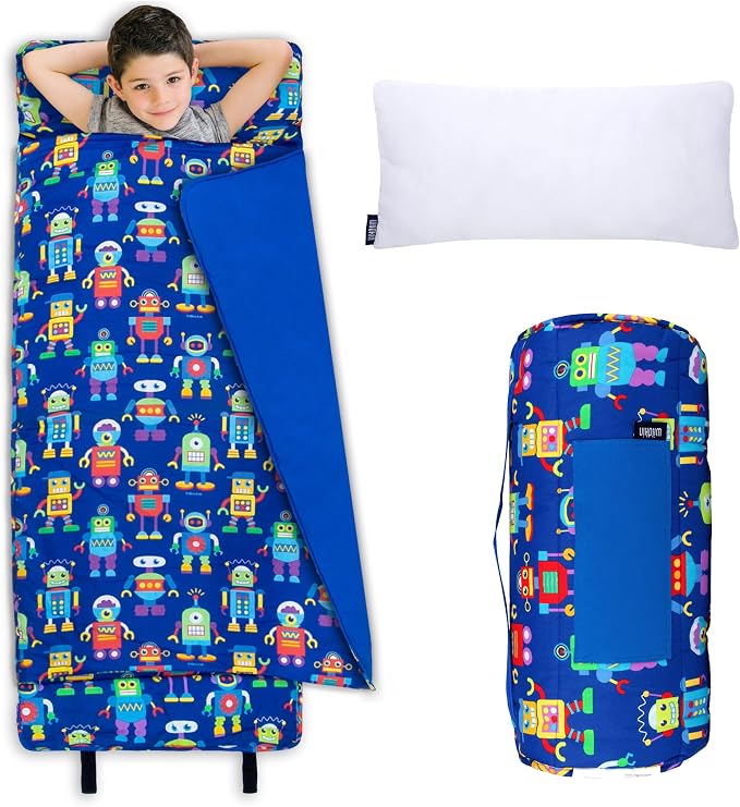 Wildkin Kids Original Nap Mat – Cozy Kids Sleep Mat by Wildkin