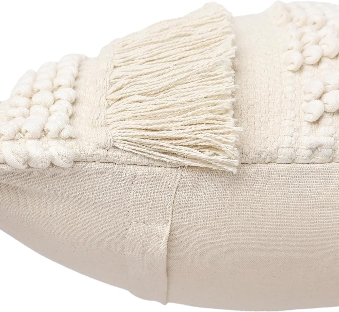 REDEARTH · Boho Textured Throw Pillow Cushion Covers - Image 5