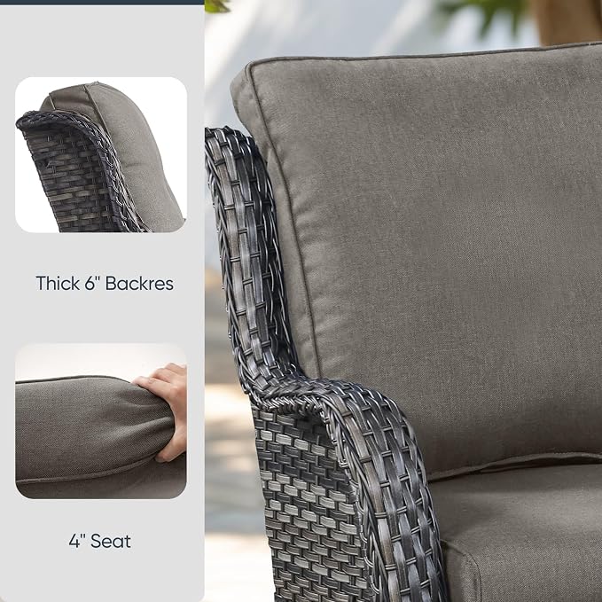 Outdoor Chair Cushions 5 Packs - Image 9
