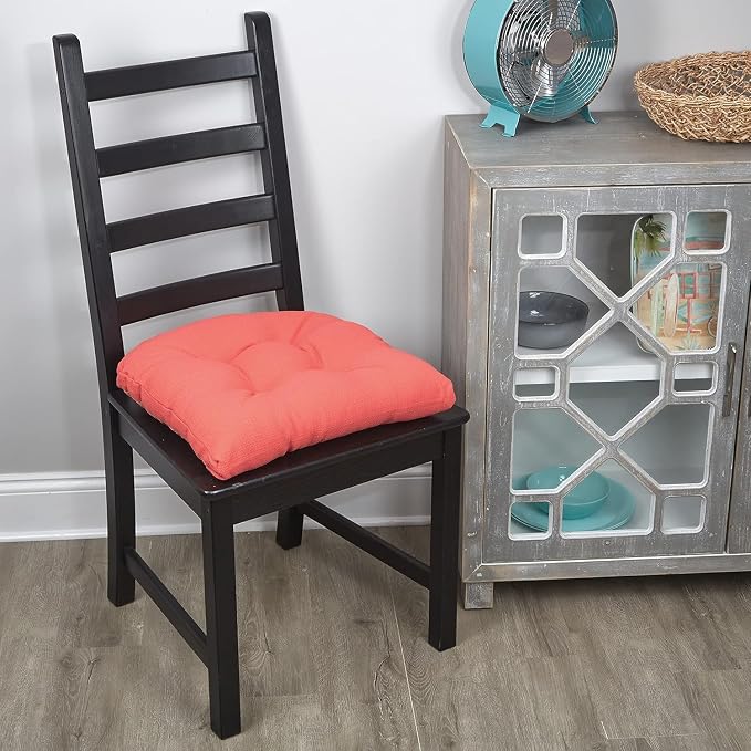 Klear Vu Gripper Overstuffed Universal Non-Slip Dining Chair Cushions - Image 7