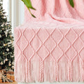 inhand ChristmasThrow Blankets for Couch, Gifts for Women Cozy Home Decor Knit by inhand