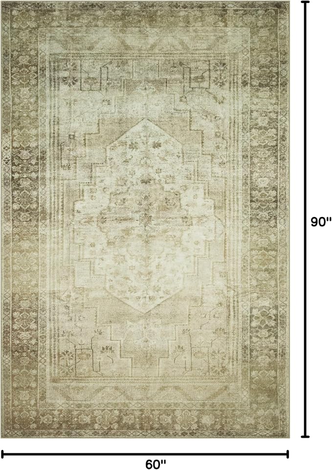 Loloi Magnolia Home by Joanna Gaines Banks Collection BAN-06 Natural/Granite - Image 2