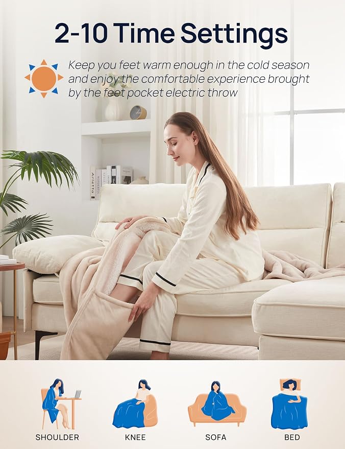 Westinghouse Electric Throw Blanket - Image 3