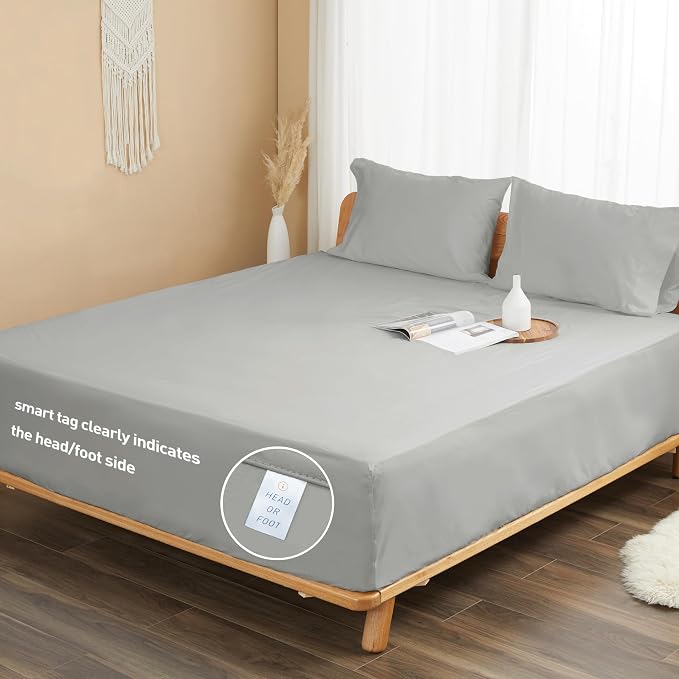 Sunflower California King Fitted Sheet, 1-Piece Deep Pocket Fitted Bottom Sheet - Image 7