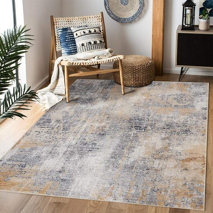 DomDomitapis Area Rug 3×5, Vintage Boho Rug, Ultra-Soft Low Pile, Non Slip by DomitapisRug
