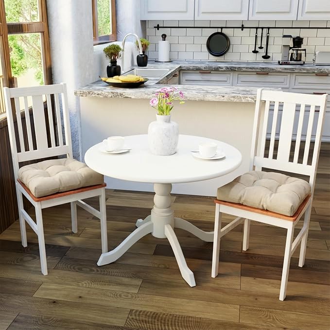 Klear Vu Gripper Overstuffed Universal Non-Slip Dining Chair Cushions - Image 8