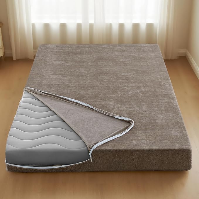 H.VERSAILTEX Full Size Armless Futon Mattress Covers by HVERSAILTEX