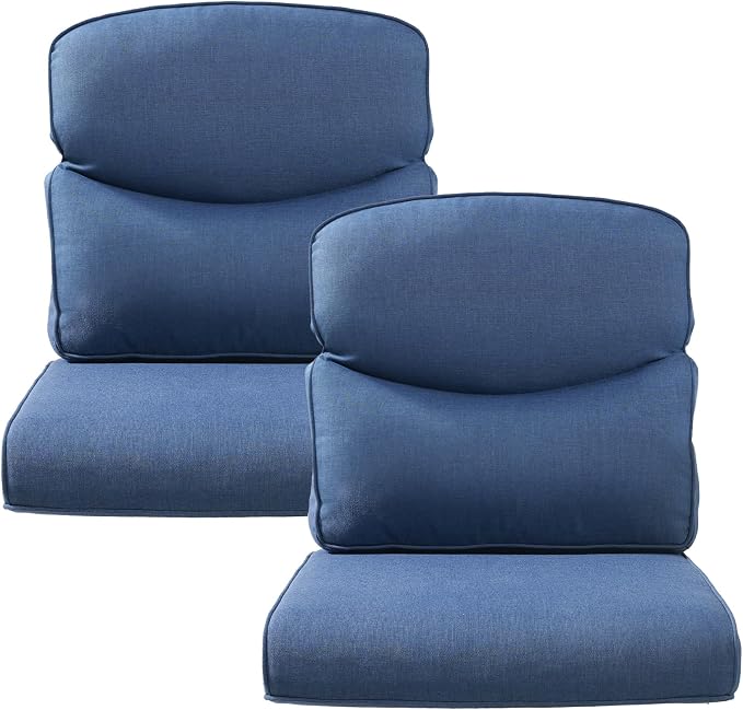 Outdoor Rattan Chair Cushions 2 Packs by Pugire