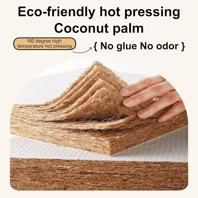 Japanese Traditional Tatami Mattress, Coconut Coir Tatami Mat, Foldable - Image 6