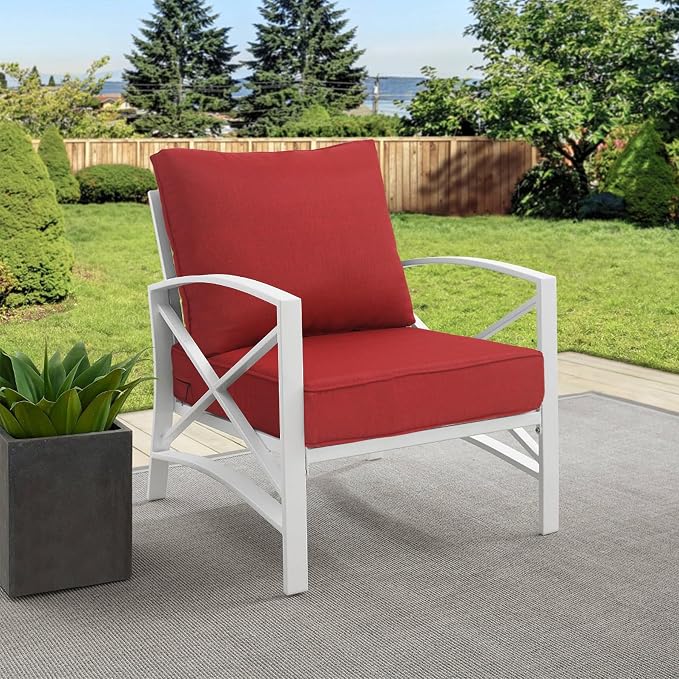 Goodgoods 24x28 inch Outdoor/Indoor Deep Seat Cushions Set of 2 Deep Seat - Image 3